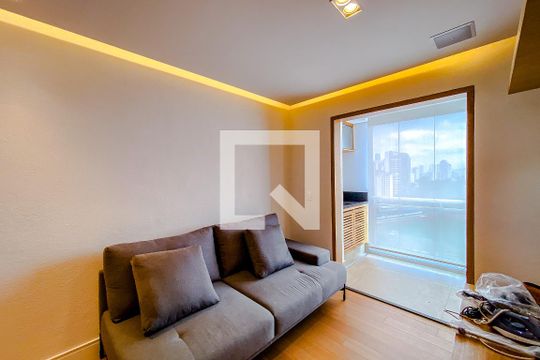 Sala de apartamento para alugar com 2 quartos, 56m² em Vila Regente Feijó, São Paulo