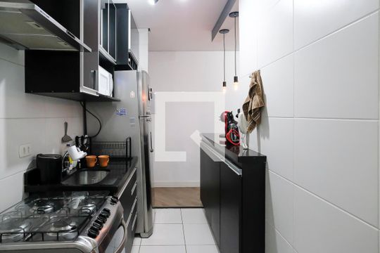 Cozinha de apartamento para alugar com 2 quartos, 69m² em Santa Maria, São Caetano do Sul
