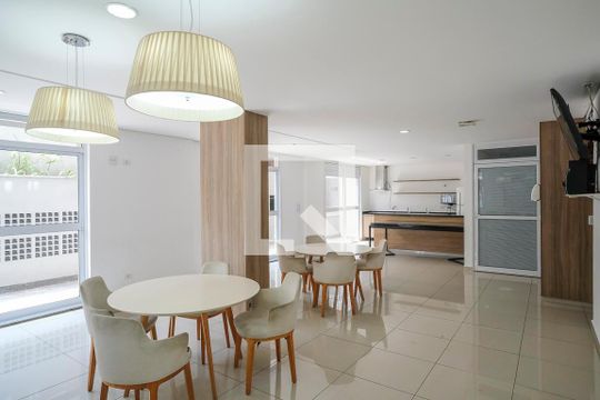 Área comum de apartamento para alugar com 2 quartos, 69m² em Santa Maria, São Caetano do Sul
