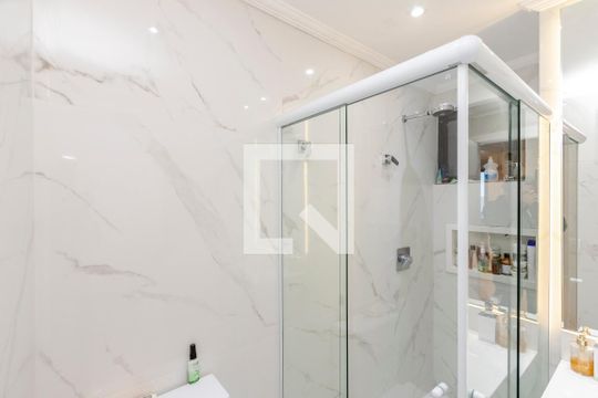 Banheiro de apartamento à venda com 3 quartos, 90m² em Vila Congonhas, São Paulo