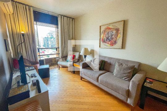 Sala de apartamento à venda com 1 quarto, 108m² em Pinheiros, São Paulo