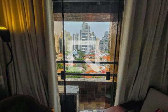 Varanda de apartamento à venda com 1 quarto, 108m² em Pinheiros, São Paulo