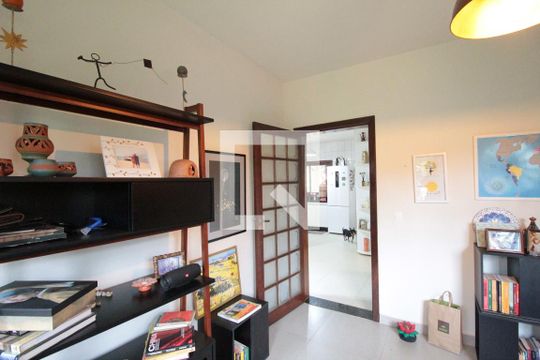 Casa 1 - Sala de Estar 2 de casa à venda com 3 quartos, 304m² em Garças, Belo Horizonte