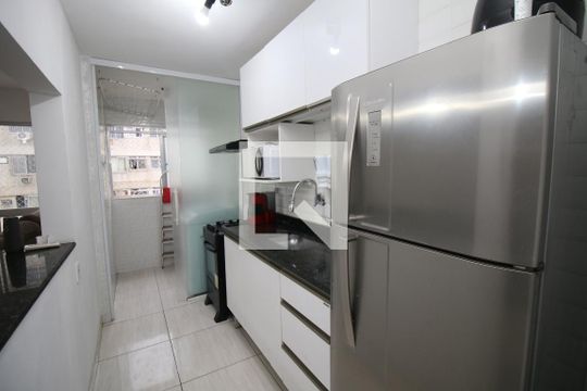 Cozinha de apartamento à venda com 2 quartos, 53m² em Penha, Rio de Janeiro