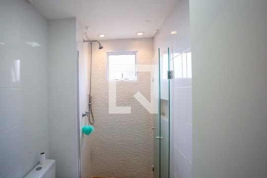 Banheiro da Suíte de apartamento à venda com 3 quartos, 67m² em Centro, Diadema