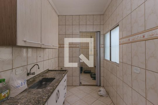 Cozinha de apartamento para alugar com 2 quartos, 56m² em Conjunto Residencial Trinta E Um de Marco, São José dos Campos