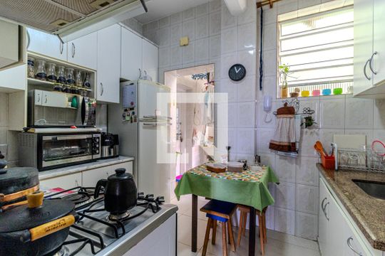 Cozinha de apartamento à venda com 2 quartos, 78m² em Campos Elíseos, São Paulo
