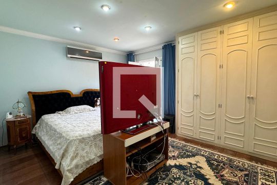 Suíte 1 de casa de condomínio à venda com 4 quartos, 600m² em Residencial Zero (tambore), Santana de Parnaíba