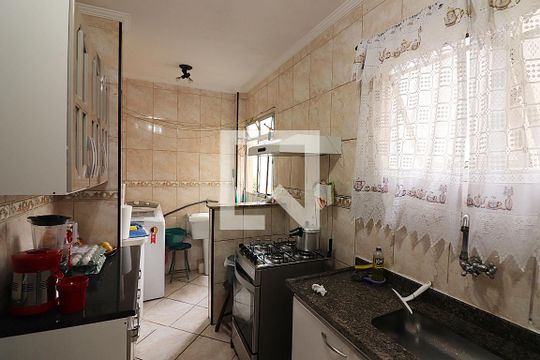 Cozinha  de apartamento à venda com 2 quartos, 70m² em Demarchi, São Bernardo do Campo