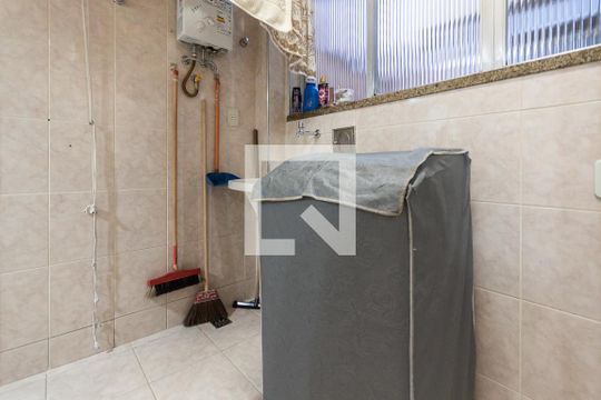 Área de Serviço de apartamento à venda com 1 quarto, 61m² em Vila Isabel, Rio de Janeiro