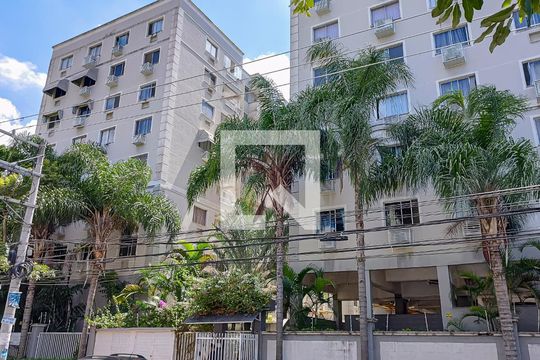 fachada de apartamento à venda com 2 quartos, 65m² em Taquara, Rio de Janeiro
