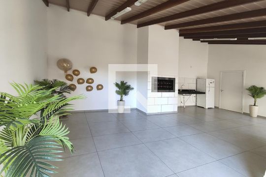 Área comum - Salão de festas de apartamento à venda com 2 quartos, 58m² em Canudos, Novo Hamburgo
