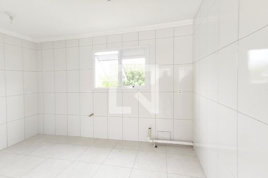 Cozinha de apartamento à venda com 2 quartos, 58m² em Canudos, Novo Hamburgo