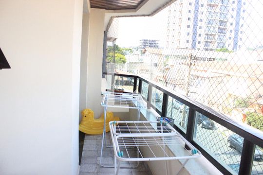 Varanda da Sala de apartamento à venda com 3 quartos, 170m² em Vila Galvão, Guarulhos