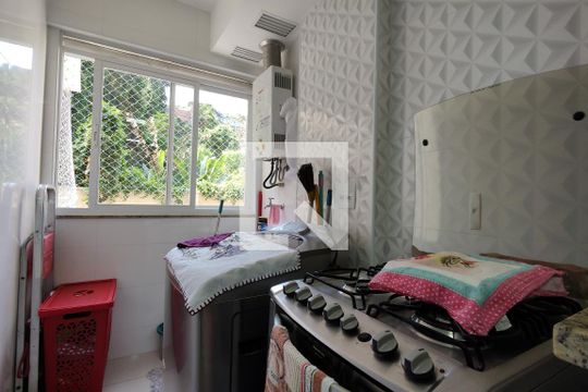 Área de Serviço de apartamento à venda com 2 quartos, 60m² em Taquara, Rio de Janeiro