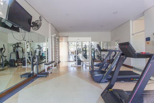 Área comum - Academia de apartamento à venda com 3 quartos, 105m² em Tamboré, Santana de Parnaíba