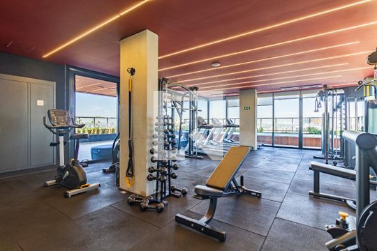 Área comum - Academia de apartamento à venda com 1 quarto, 48m² em Cerqueira César, São Paulo