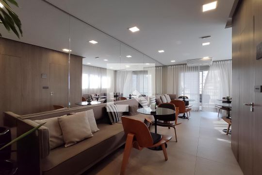 Área comum de kitnet/studio à venda com 1 quarto, 50m² em Centro, São Paulo