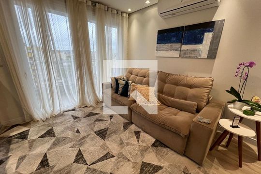 Sala de apartamento à venda com 3 quartos, 110m² em Centro, São Leopoldo