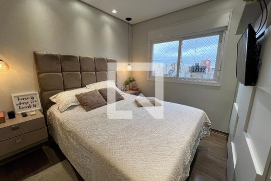 Suite de apartamento à venda com 3 quartos, 110m² em Centro, São Leopoldo