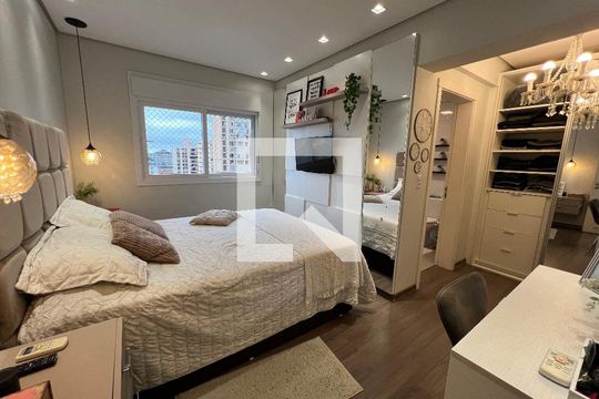 Quarto Suíte de apartamento à venda com 3 quartos, 110m² em Centro, São Leopoldo