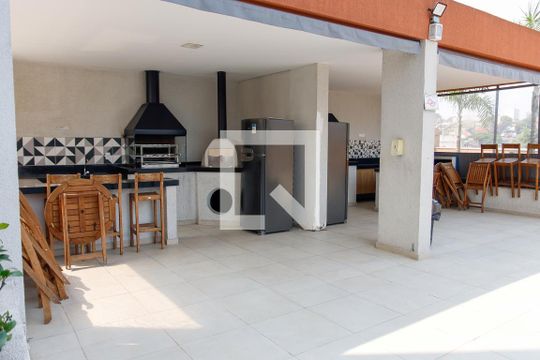 Área comum - Churrasqueira de apartamento à venda com 1 quarto, 30m² em Vila Yolanda, Osasco