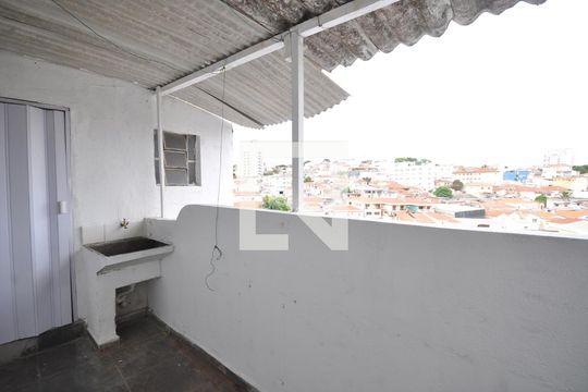 Área de Serviço de casa para alugar com 1 quarto, 30m² em Vila Isolina Mazzei, São Paulo