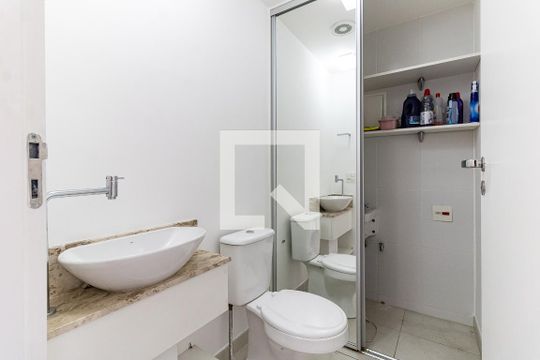 Lavabo/Lavanderia de apartamento à venda com 1 quarto, 42m² em Paraíso, São Paulo