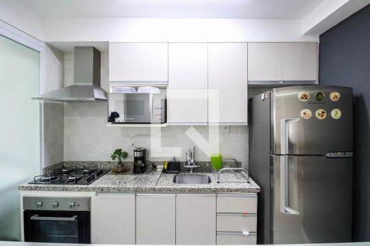Cozinha de apartamento à venda com 2 quartos, 65m² em Jardim Parque Morumbi, São Paulo