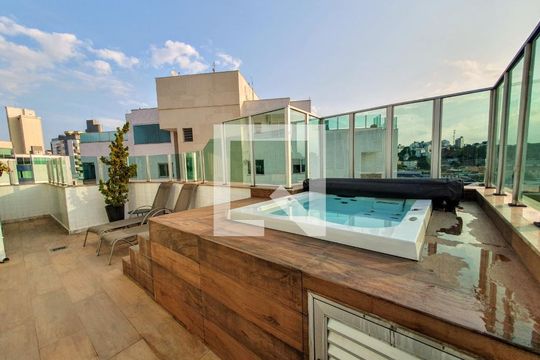 Área comum de apartamento à venda com 5 quartos, 255m² em União, Belo Horizonte