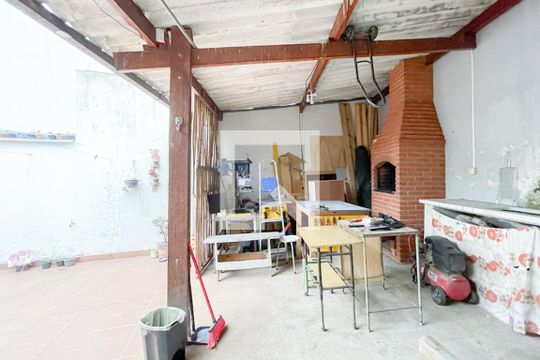 Área - Churrasqueira de casa à venda com 2 quartos, 280m² em Anchieta, São Bernardo do Campo
