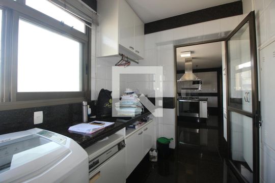 Área de serviço  de apartamento à venda com 4 quartos, 276m² em Funcionários, Belo Horizonte