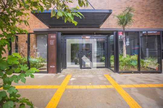 Fachada de kitnet/studio para alugar com 1 quarto, 21m² em Vila Clementino, São Paulo