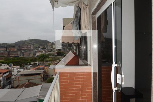 Varanda da Sala de apartamento para alugar com 2 quartos, 55m² em Turiaçu, Rio de Janeiro