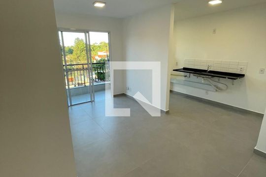 Sala de apartamento para alugar com 2 quartos, 56m² em Jardim Rebelato, Cotia