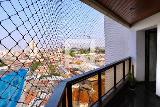 Sacada de apartamento para alugar com 3 quartos, 134m² em Vila Regente Feijó, São Paulo