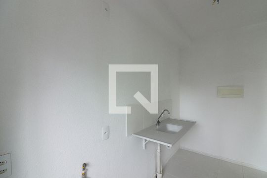 Cozinha e Área de Serviço de apartamento para alugar com 2 quartos, 46m² em Jardim Celeste, São Paulo