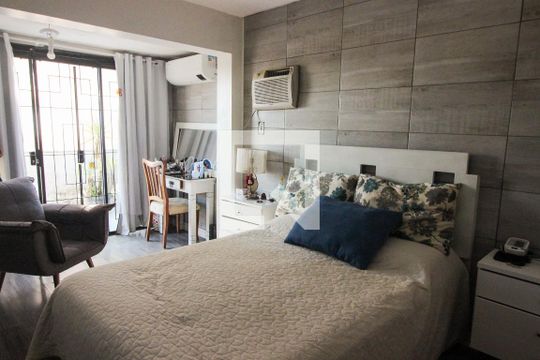 Suíte 1 de casa de condomínio à venda com 3 quartos, 177m² em Ipanema, Porto Alegre