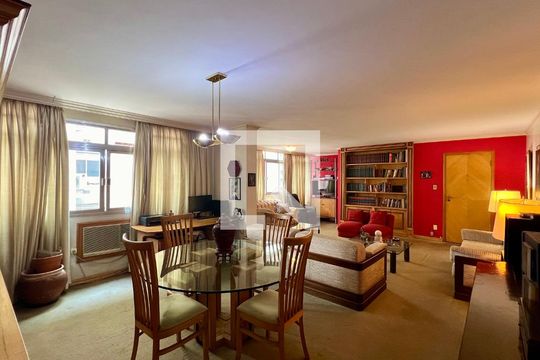 Sala de Jantar de apartamento à venda com 3 quartos, 180m² em Jardim Paulista, São Paulo