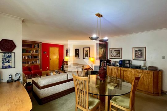 Sala de Jantar de apartamento à venda com 3 quartos, 180m² em Jardim Paulista, São Paulo