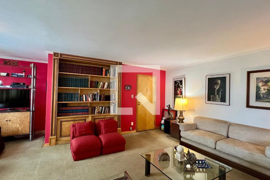 Sala de apartamento à venda com 3 quartos, 180m² em Jardim Paulista, São Paulo