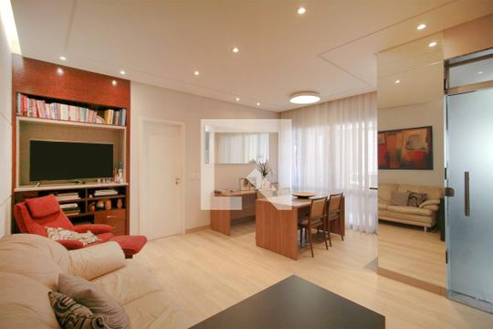 Sala de apartamento à venda com 2 quartos, 85m² em Santa Efigênia, Belo Horizonte