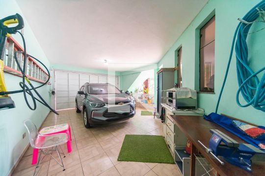 Garagem de casa à venda com 5 quartos, 285m² em Vila Curuçá, Santo André