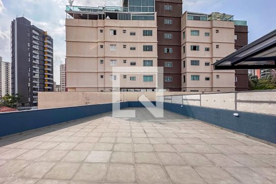 Área Comum - Cobertura de kitnet/studio à venda com 1 quarto, 30m² em Vila Bastos, Santo André