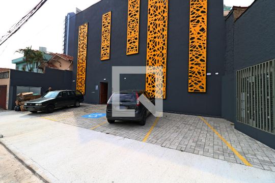 Fachada de kitnet/studio à venda com 0 quarto, 24m² em Vila Bastos, Santo André
