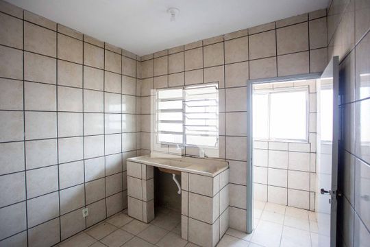 Cozinha de casa para alugar com 1 quarto, 45m² em Casa Grande, Diadema