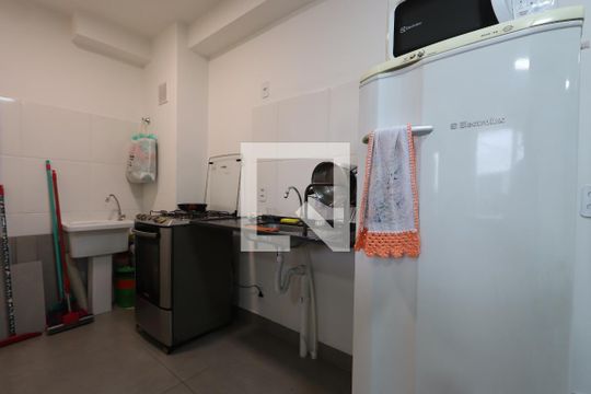 Cozinha de apartamento à venda com 2 quartos, 36m² em Vila Prudente, São Paulo