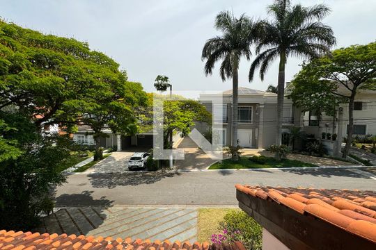 vista da Suíte 3 de casa de condomínio para alugar com 3 quartos, 720m² em Alphaville, Santana de Parnaíba