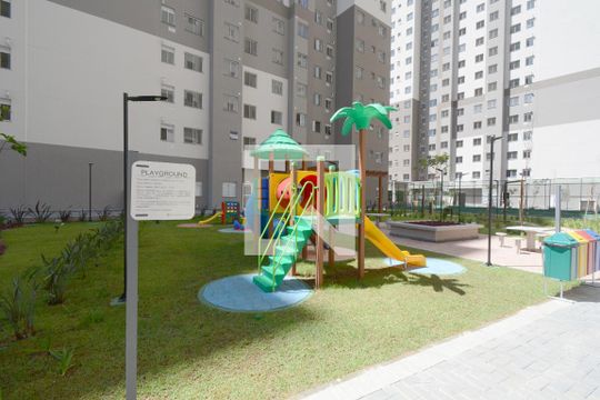 Área comum - Playground de apartamento para alugar com 2 quartos, 36m² em Usina Piratininga, São Paulo