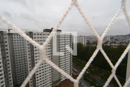 Vista da Sala de apartamento para alugar com 2 quartos, 36m² em Usina Piratininga, São Paulo